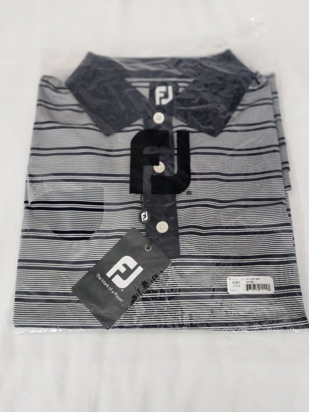 NWT, Mens, L, FootJoy golf shirt